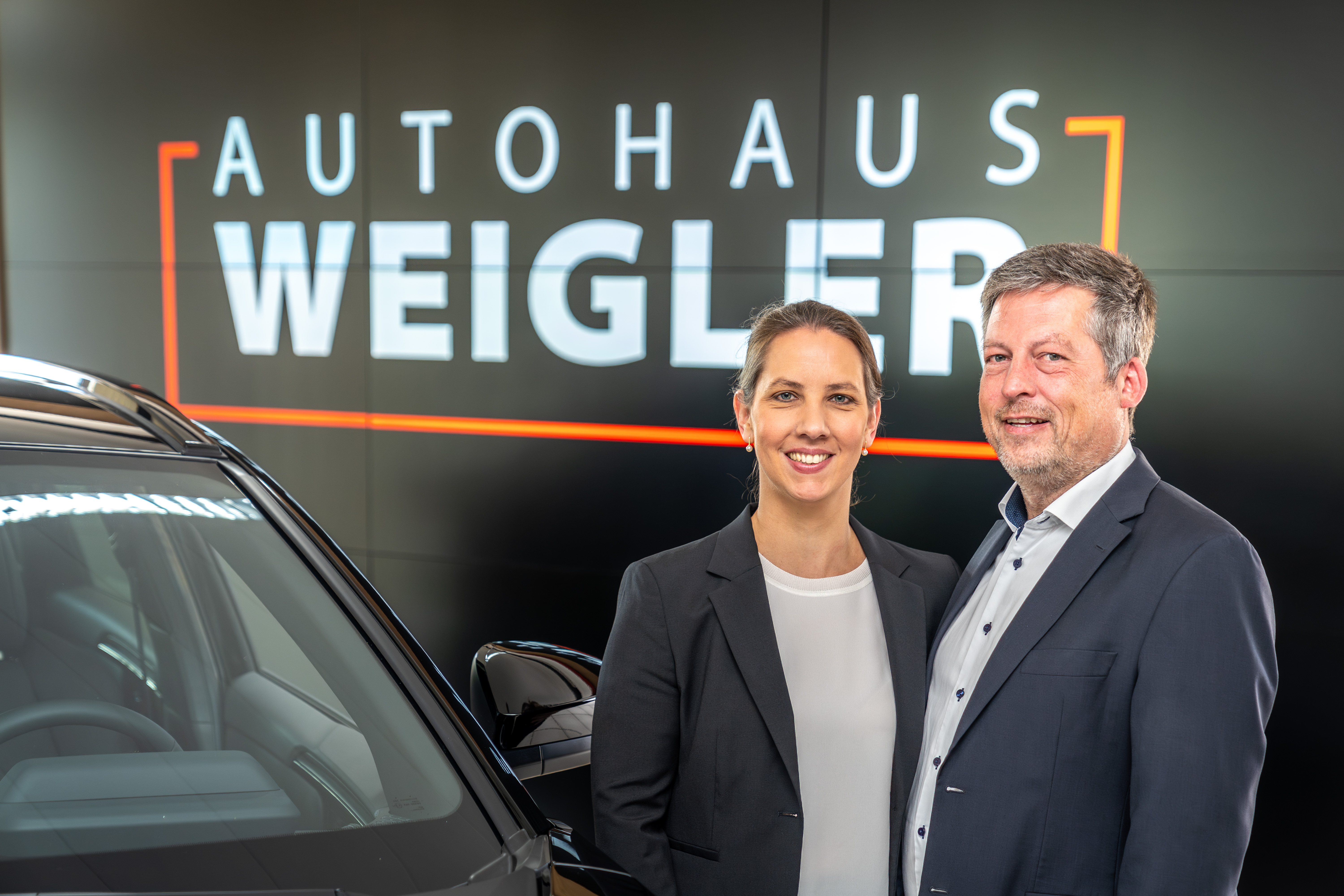 Kim und Swen Weigler — Autohaus Weigler, 3. Generation