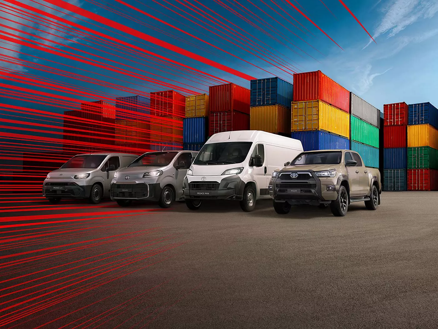 Toyota Professional Nutzfahrzeuge — Proace, Proace City, Proace MAX und Hilux
